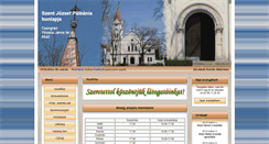 Desktop Screenshot of kistemplom-csongrad.hu